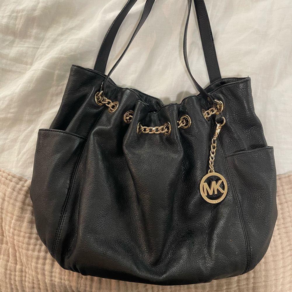 Michael Kors black shoulder bag